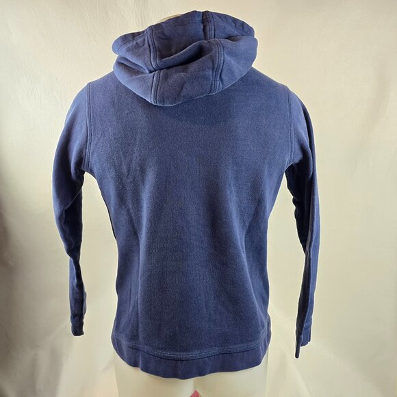 Nike Boys Hoodie XL Navy Blue Pullover Sweatshirt Youth Sportswear Club Fleece - Picture 6 of 9